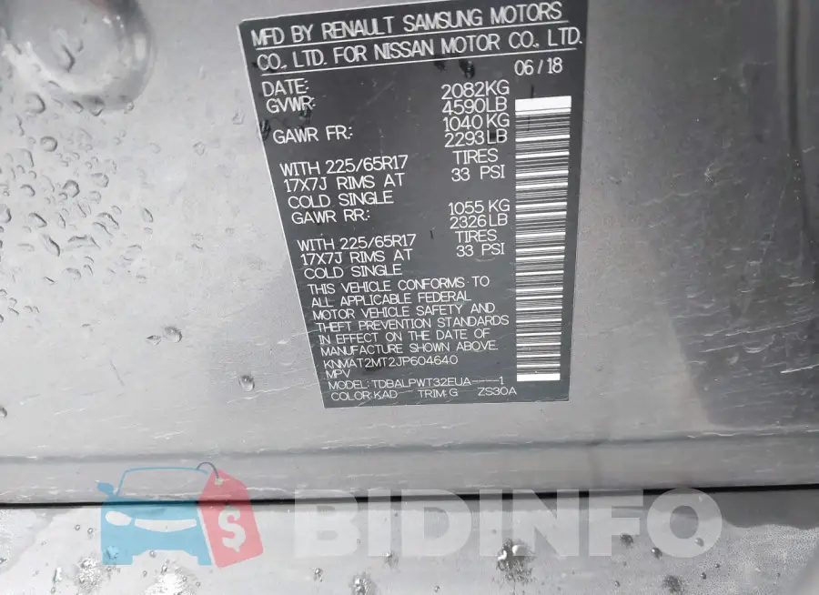 KNMAT2MT2JP604640 Photo# 9