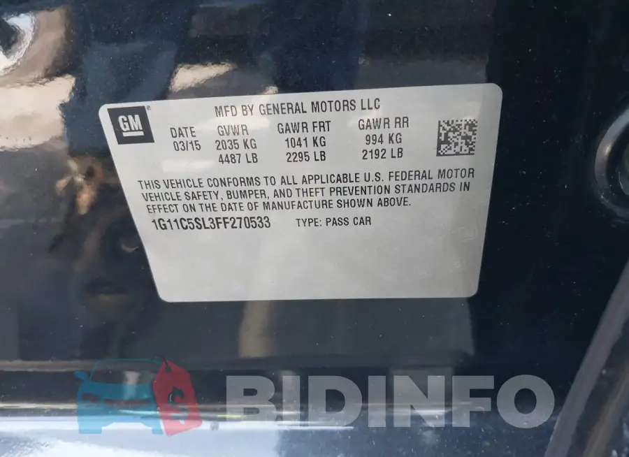 1G11C5SL3FF270533 Photo# 9