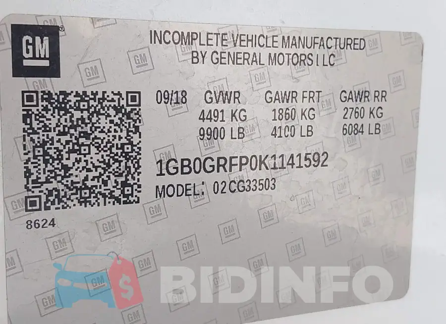 1GB0GRFP0K1141592 Photo# 8