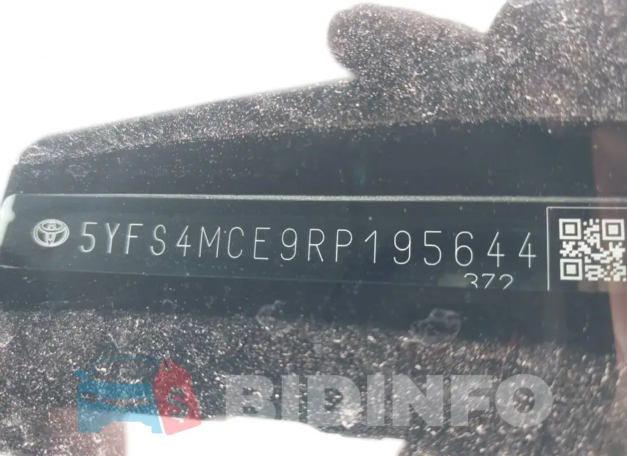 5YFS4MCE9RP195644 Photo# 9