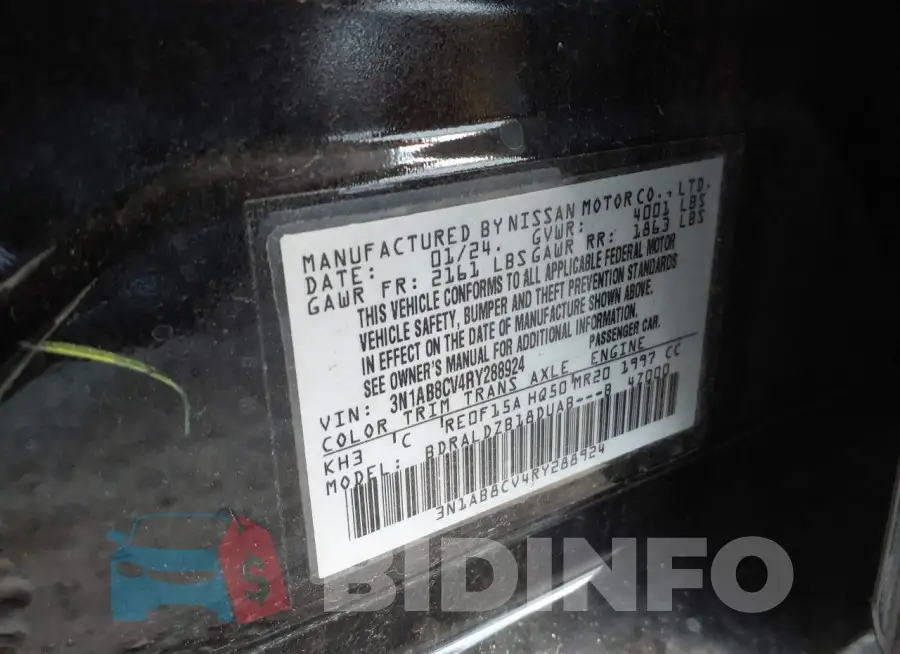 3N1AB8CV4RY288924 Photo# 9