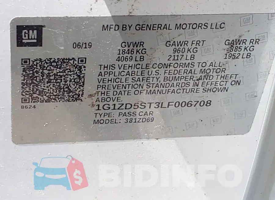 1G1ZD5ST3LF006708 Photo# 9