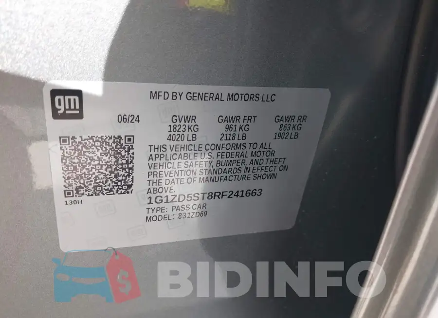 1G1ZD5ST8RF241663 Photo# 9