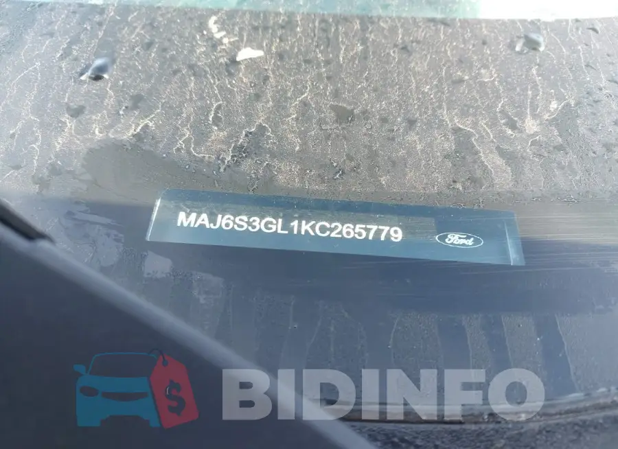 MAJ6S3GL1KC265779 Photo# 9
