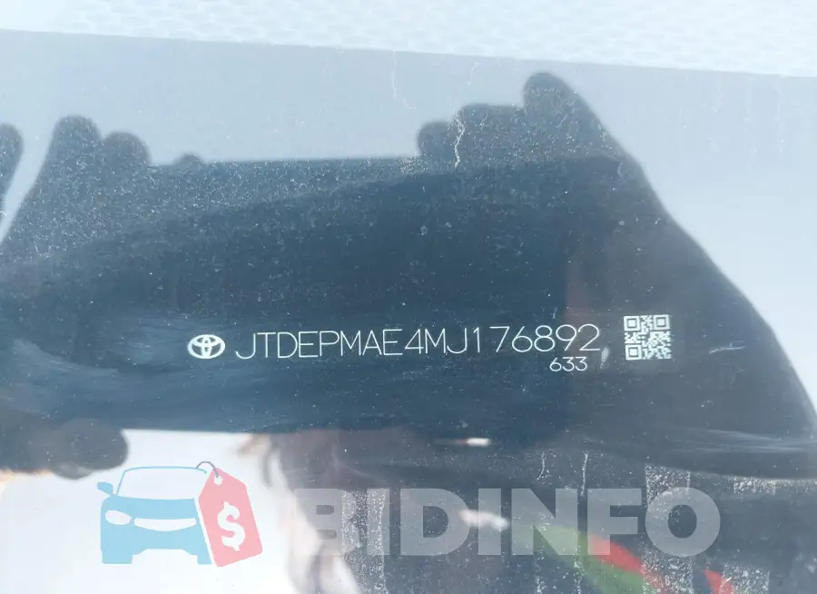 JTDEPMAE4MJ176892 Photo# 9