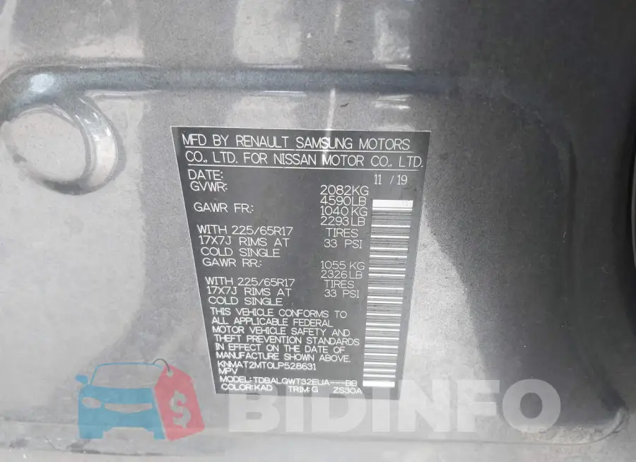 KNMAT2MT0LP528631 Photo# 9