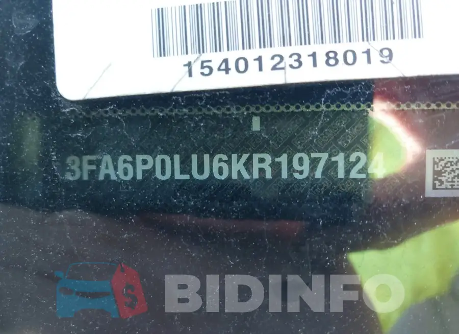3FA6P0LU6KR197124 Photo# 9