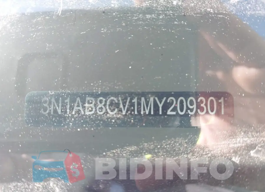 3N1AB8CV1MY209301 Photo# 9