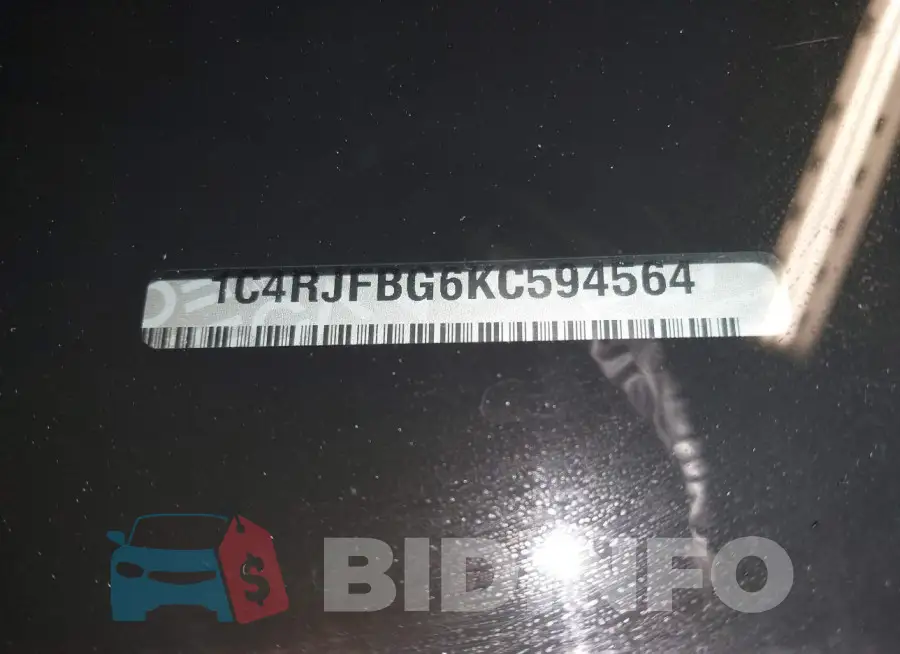 1C4RJFBG6KC594564 Photo# 18