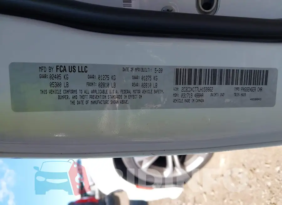 2C3CDXCT7LH159862 Photo# 9