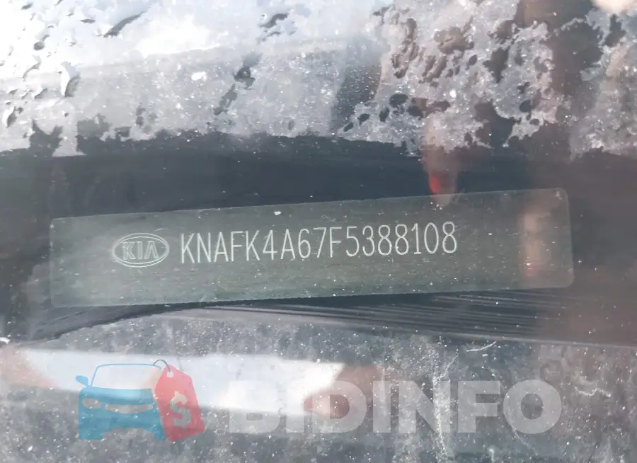 KNAFK4A67F5388108 Photo# 9