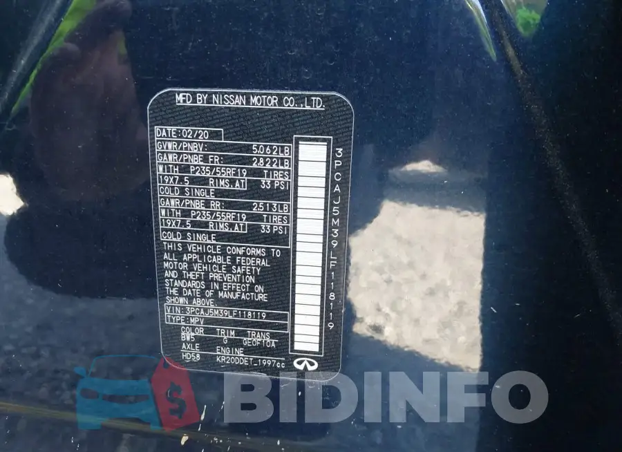 3PCAJ5M39LF118119 Photo# 9