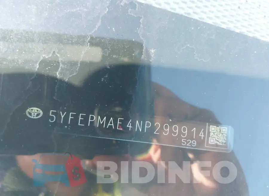 5YFEPMAE4NP299914 Photo# 9