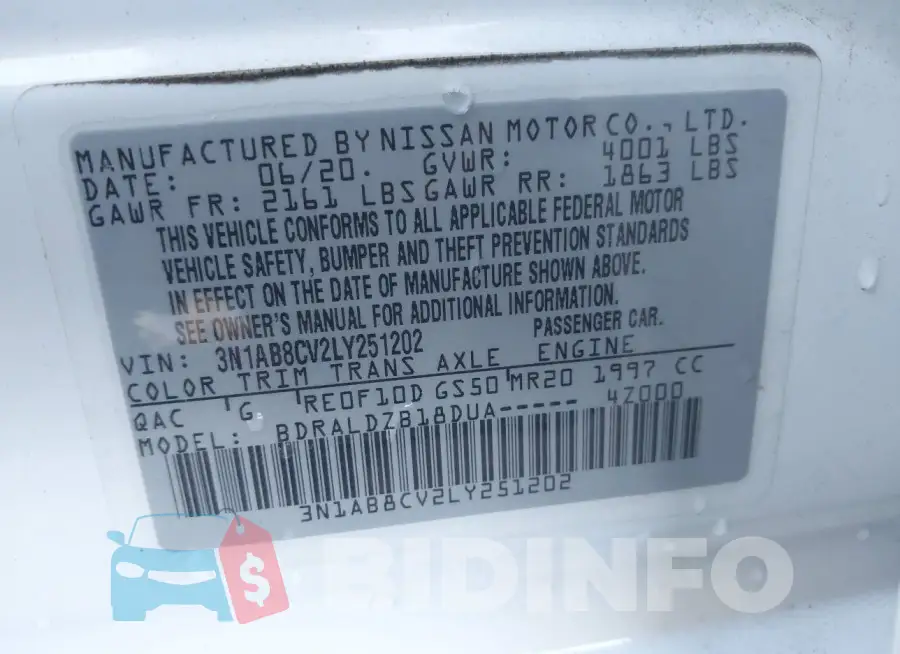 3N1AB8CV2LY251202 Photo# 9