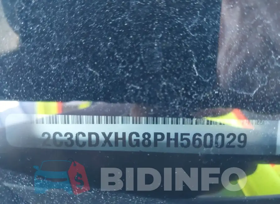 2C3CDXHG8PH560029 Photo# 9