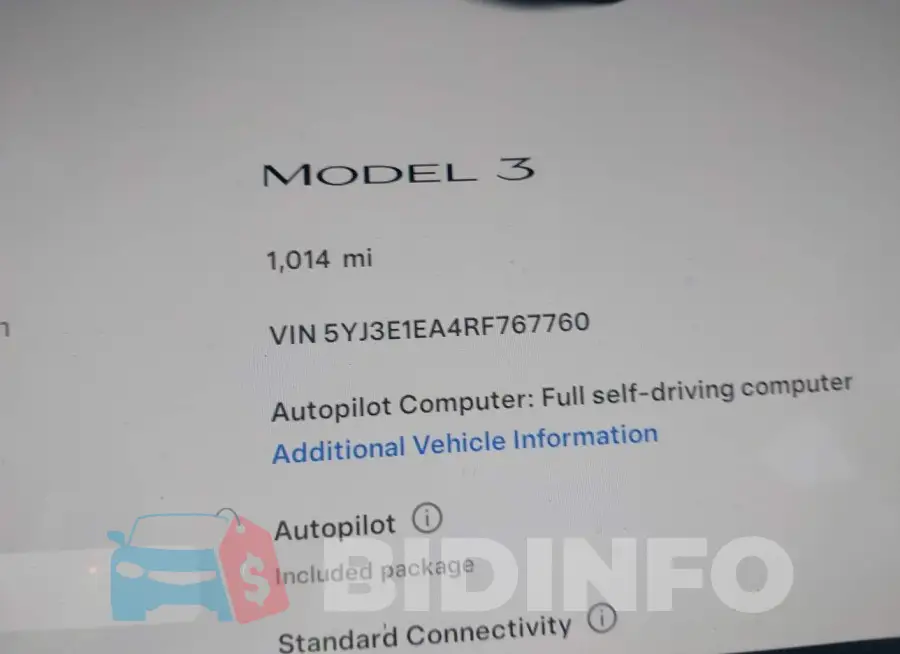 5YJ3E1EA4RF767760 Photo# 15