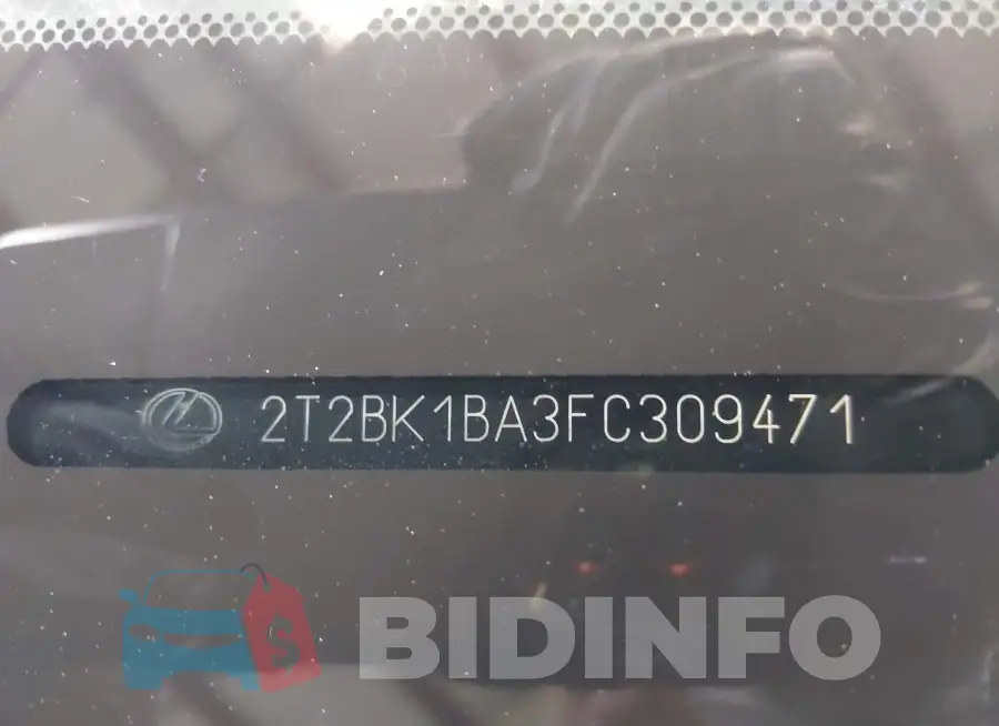 2T2BK1BA3FC309471 Photo# 17