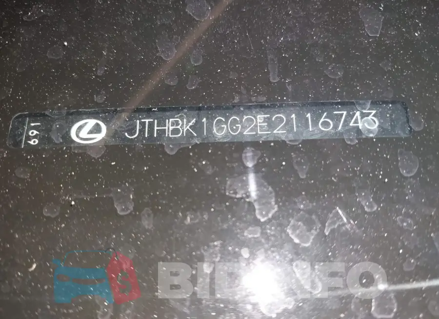 JTHBK1GG2E2116743 Photo# 17