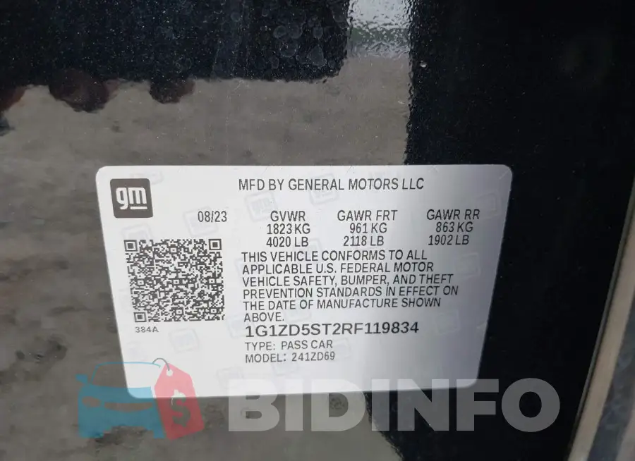 1G1ZD5ST2RF119834 Photo# 9
