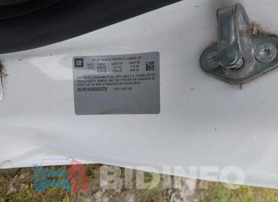 2G1FC1E38E9230739 Photo# 9