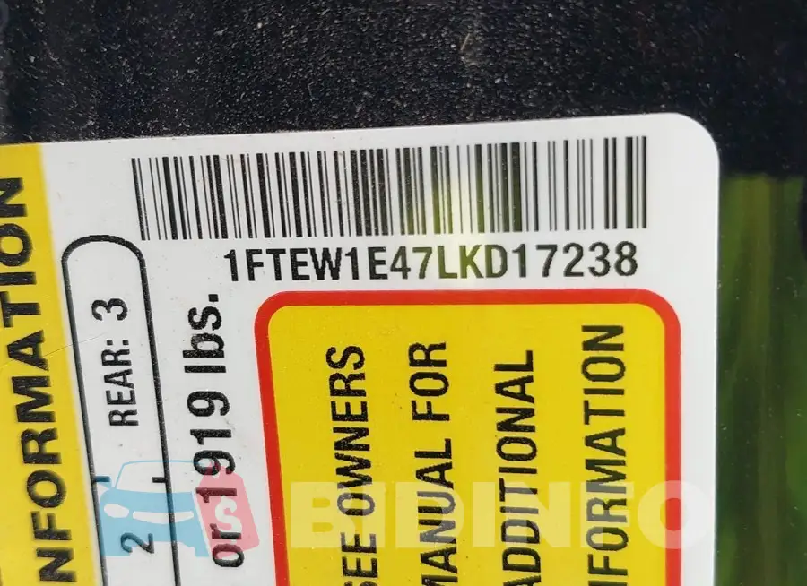 1FTEW1E47LKD17238 Photo# 9