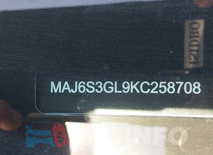 MAJ6S3GL9KC258708 Photo# 9