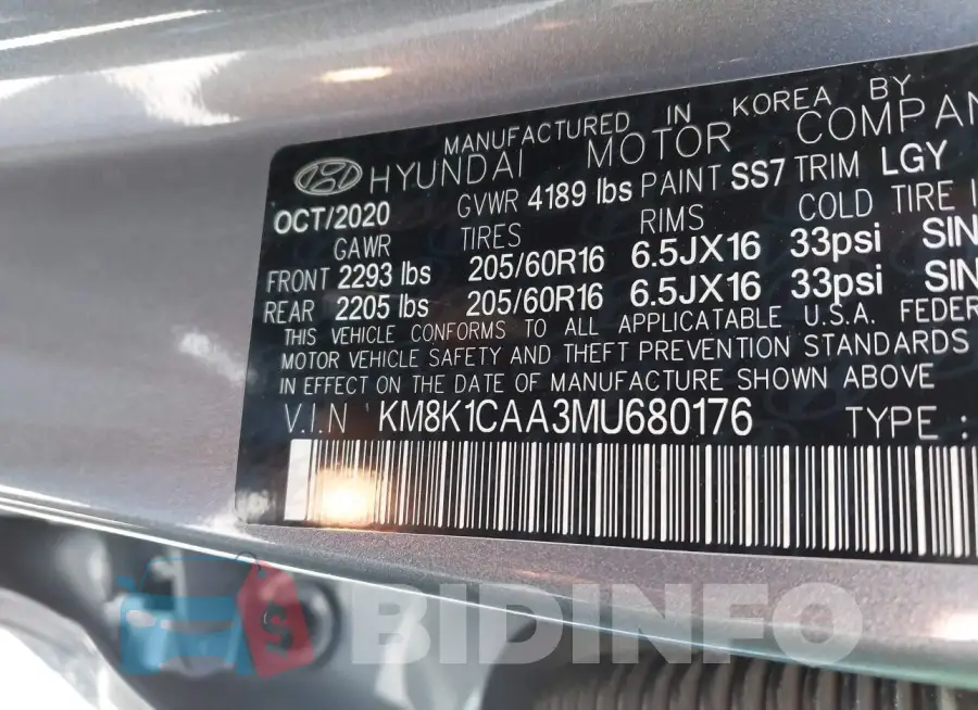 KM8K1CAA3MU680176 Photo# 9