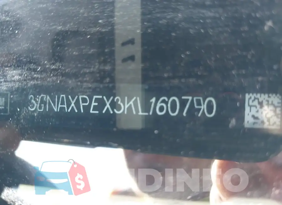 3GNAXPEX3KL160790 Photo# 9