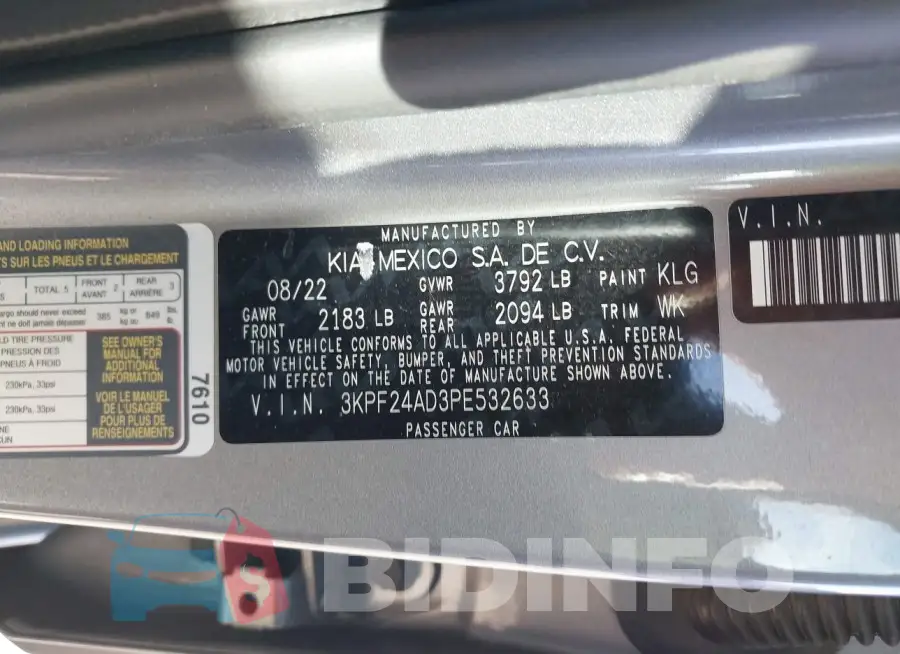 3KPF24AD3PE532633 Photo# 9