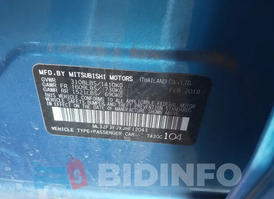 ML32F3FJXJHF12043 Photo# 9