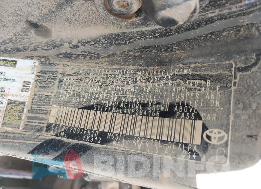 5YFEPMAE4NP284166 Photo# 9