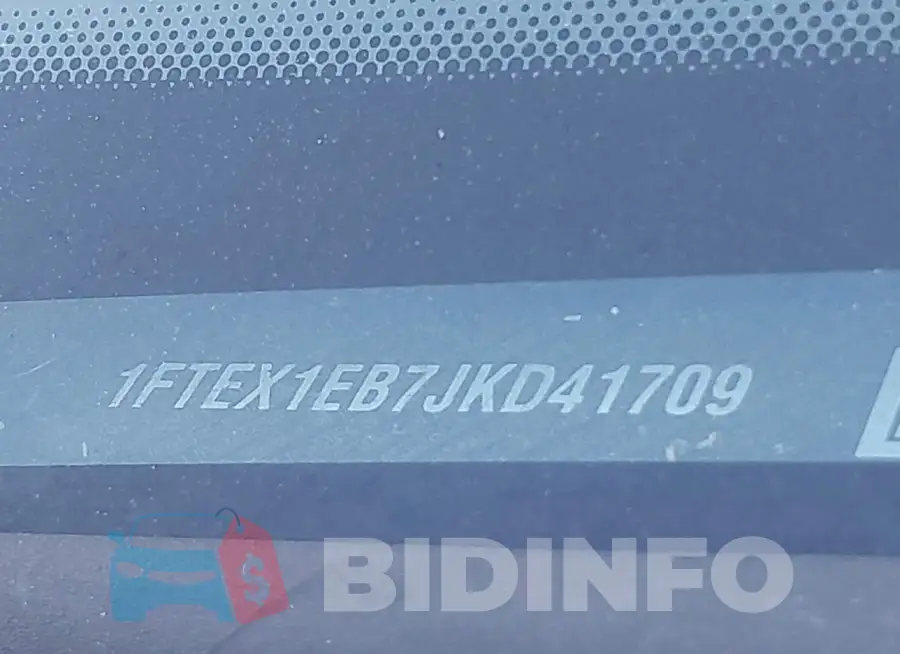 1FTEX1EB7JKD41709 Photo# 9
