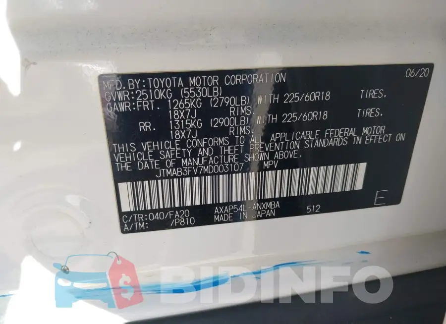 JTMAB3FV7MD003107 Photo# 9