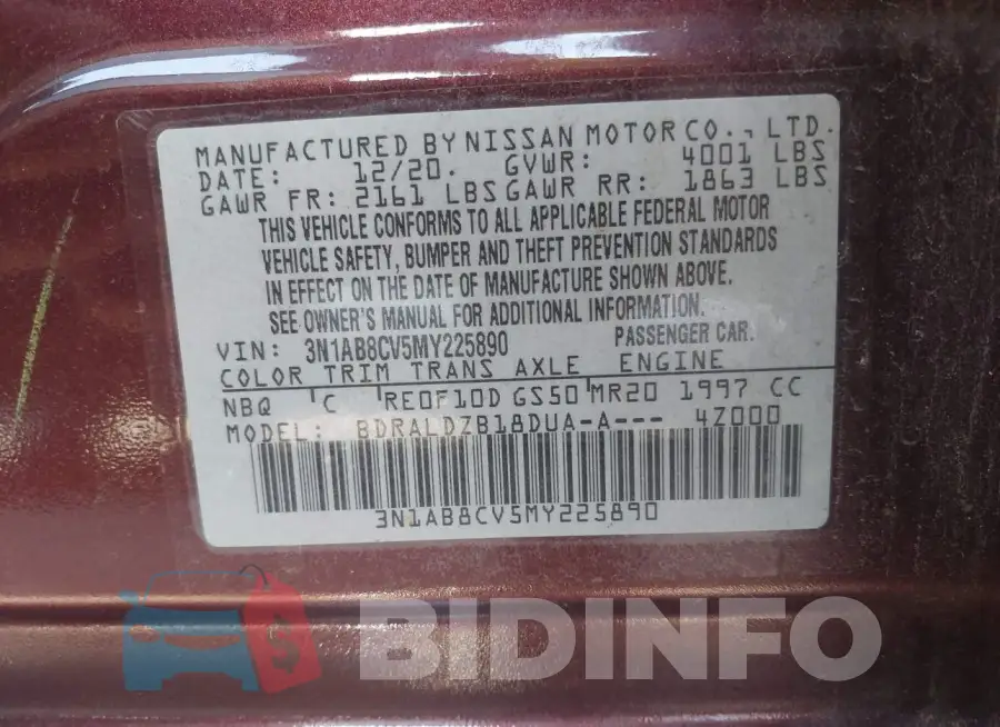 3N1AB8CV5MY225890 Photo# 9