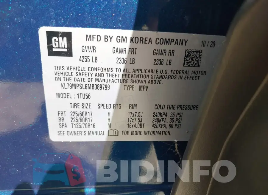 KL79MPSL6MB089799 Photo# 9