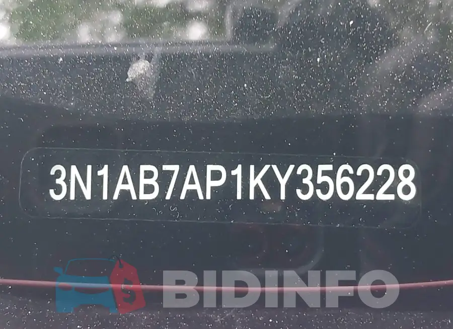 3N1AB7AP1KY356228 Photo# 9