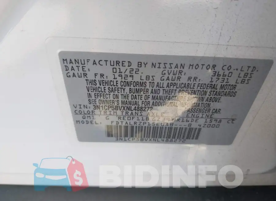3N1CP5BVXNL488272 Photo# 9
