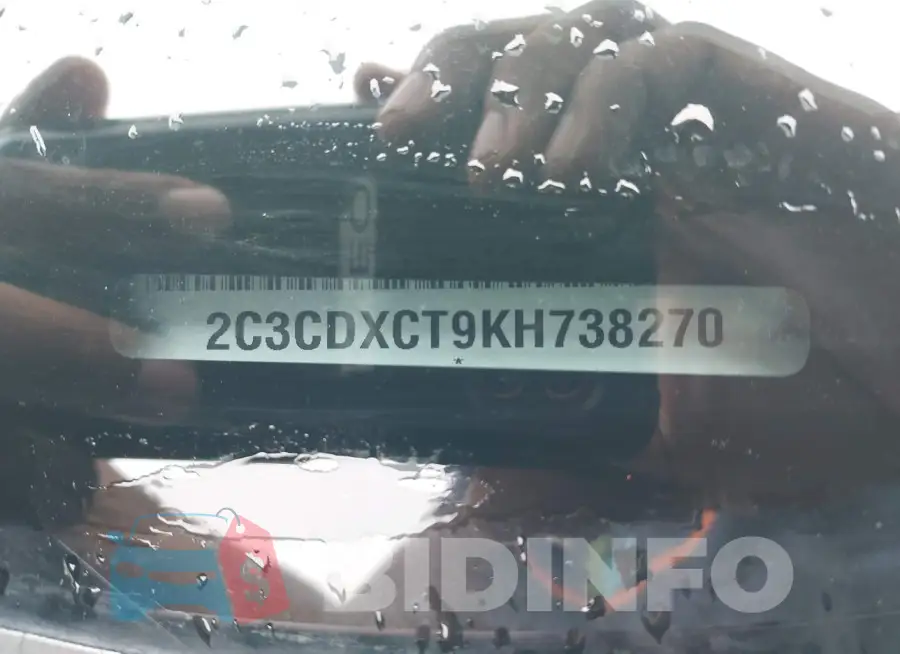 2C3CDXCT9KH738270 Photo# 9