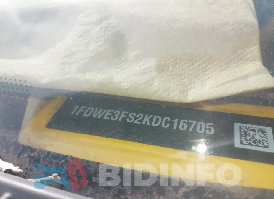 1FDWE3FS2KDC16705 Photo# 8