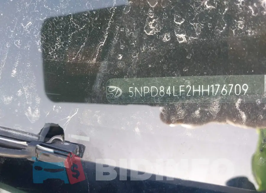 5NPD84LF2HH176709 Photo# 9