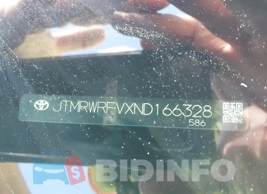JTMRWRFVXND166328 Photo# 9
