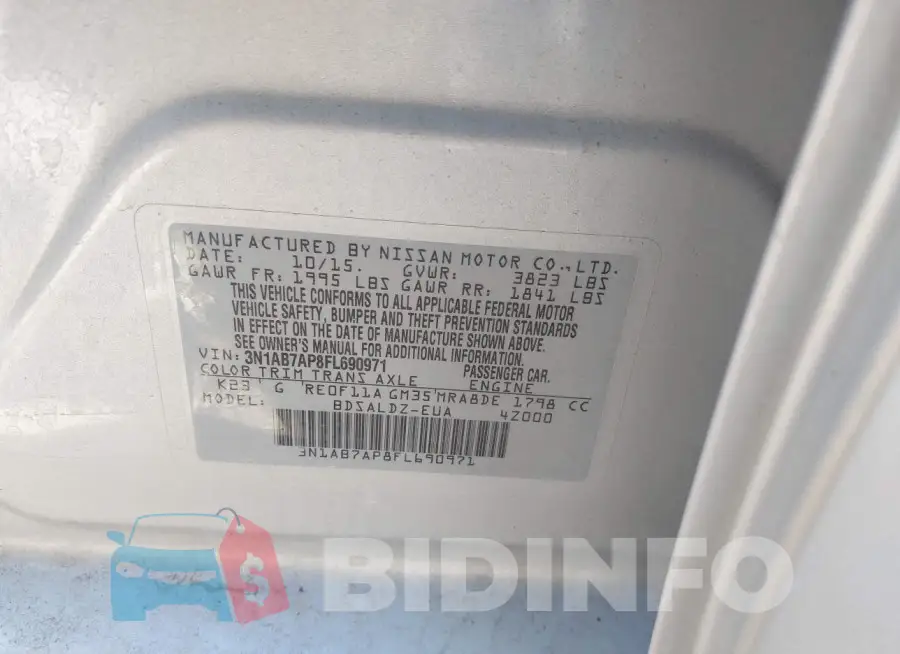 3N1AB7AP8FL690971 Photo# 9