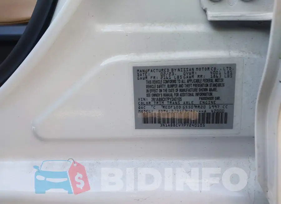 3N1AB8CV7PY240105 Photo# 9