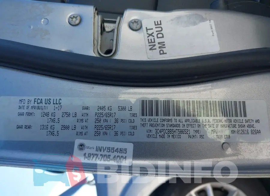 3C4PDCBB5HT586521 Photo# 9