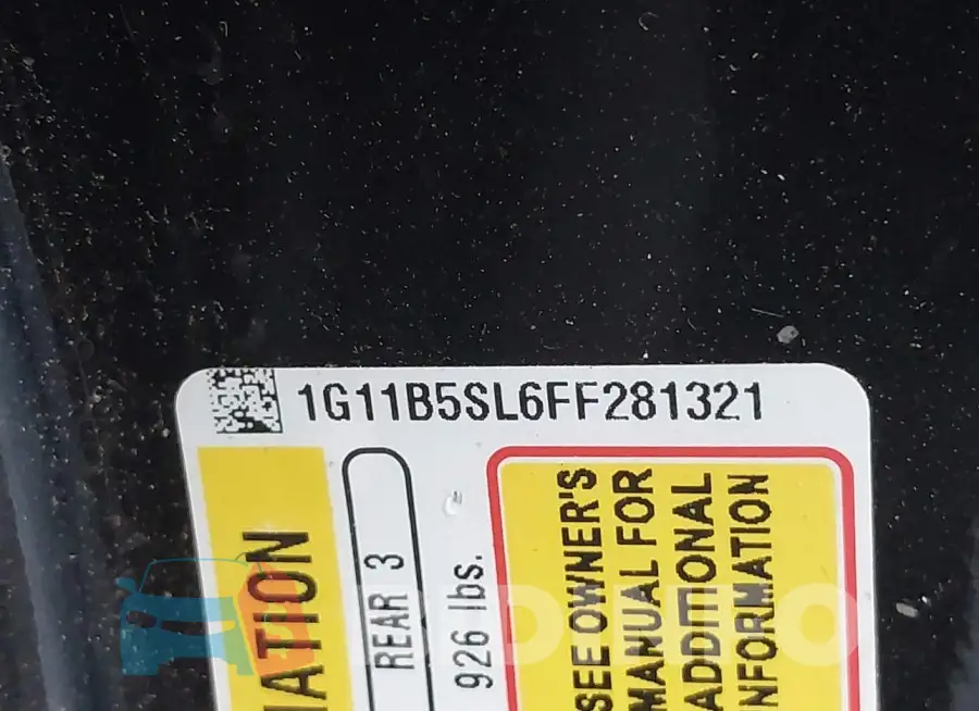1G11B5SL6FF281321 Photo# 9