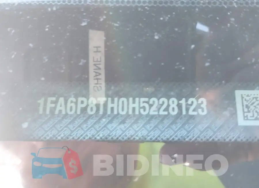 1FA6P8TH0H5228123 Photo# 9