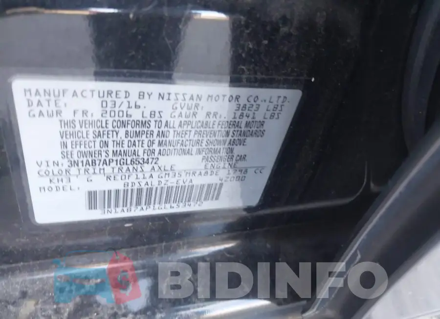3N1AB7AP1GL653472 Photo# 9
