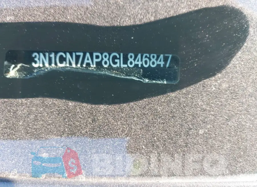 3N1CN7AP8GL846847 Photo# 12