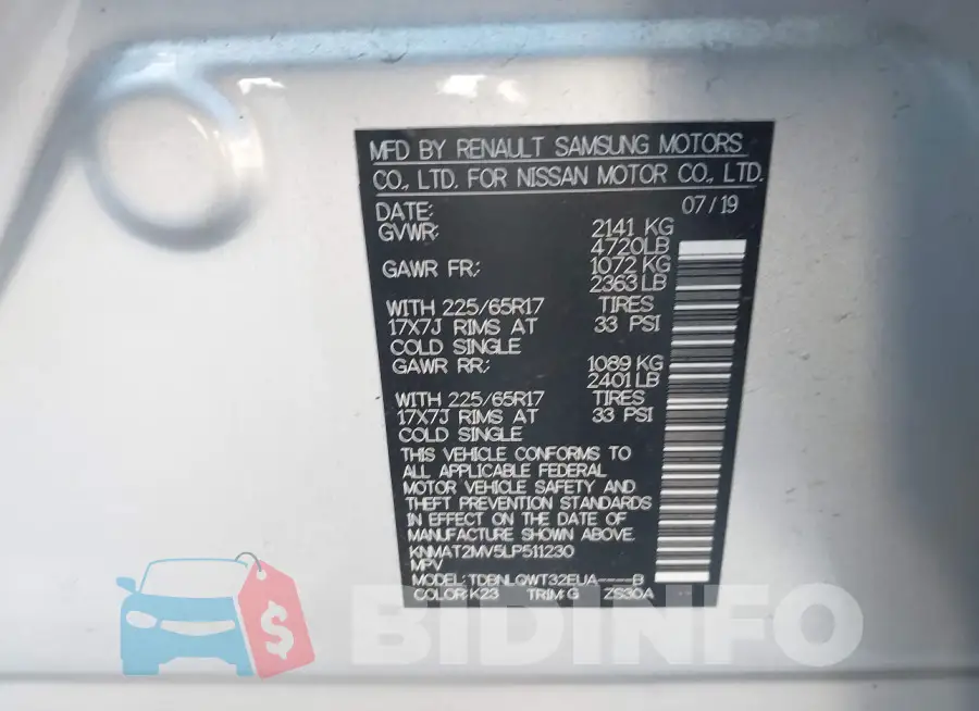 KNMAT2MV5LP511230 Photo# 9