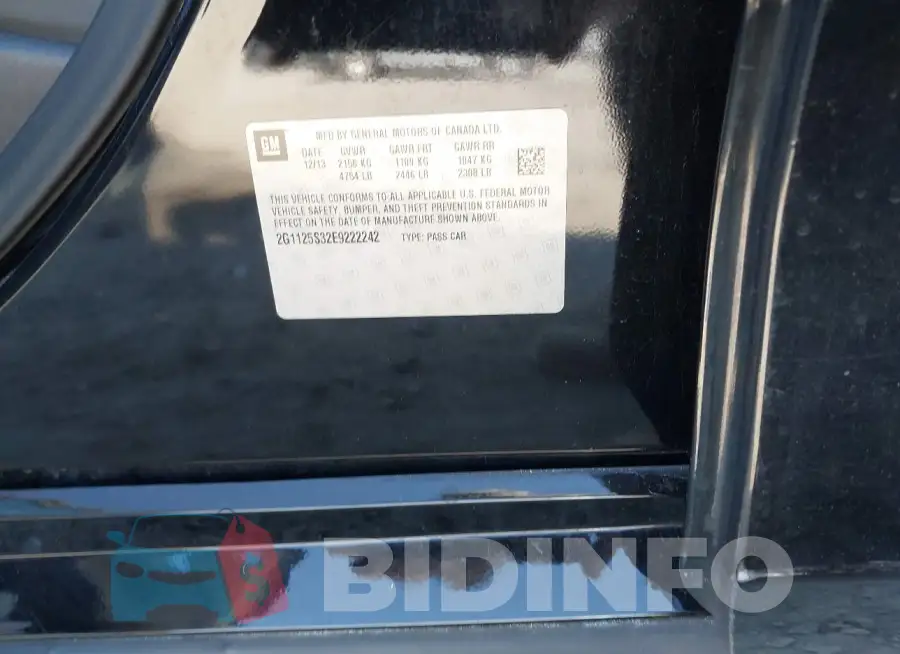 2G1125S32E9222242 Photo# 9
